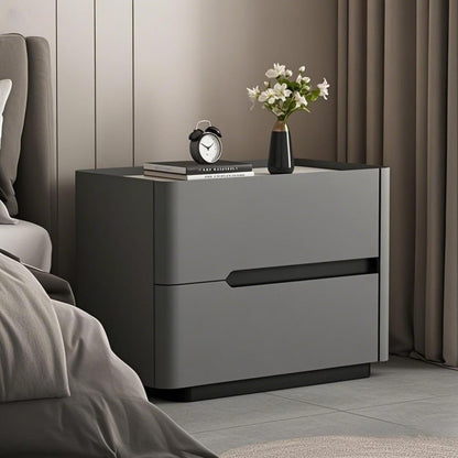 Modern Leather Bedside Table