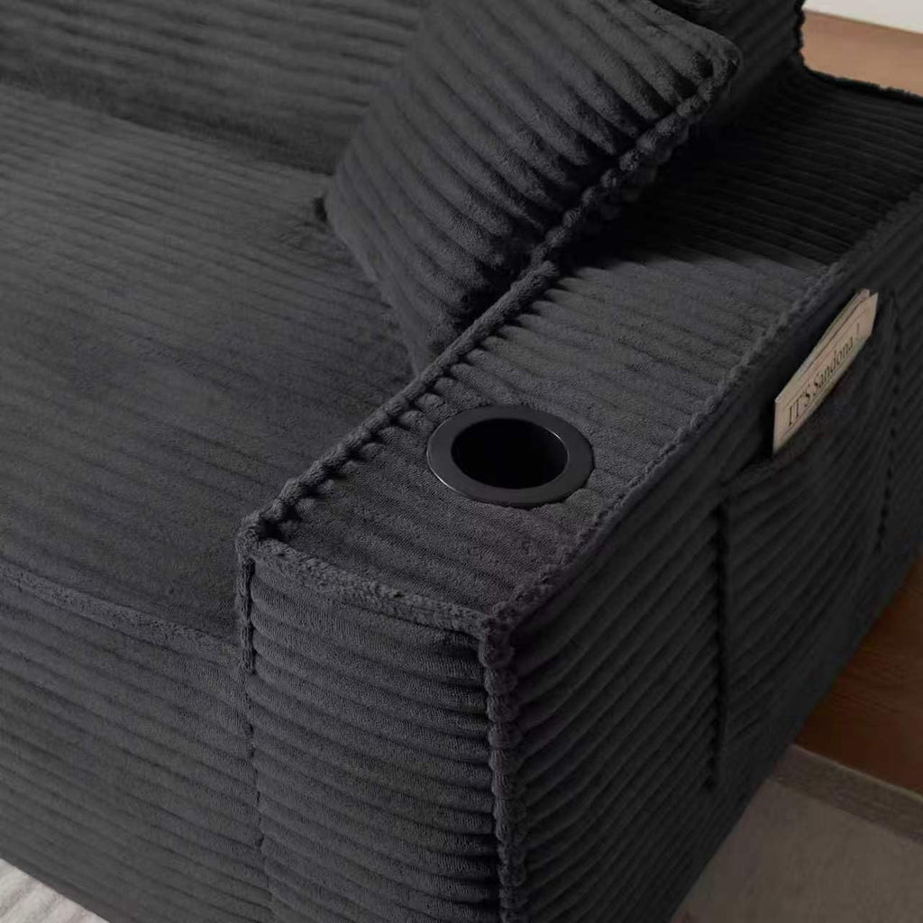 Boneless 1-Seater Sofa Chair – Cozy Lounge Seat