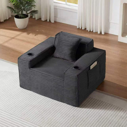 Boneless 1-Seater Sofa Chair – Cozy Lounge Seat