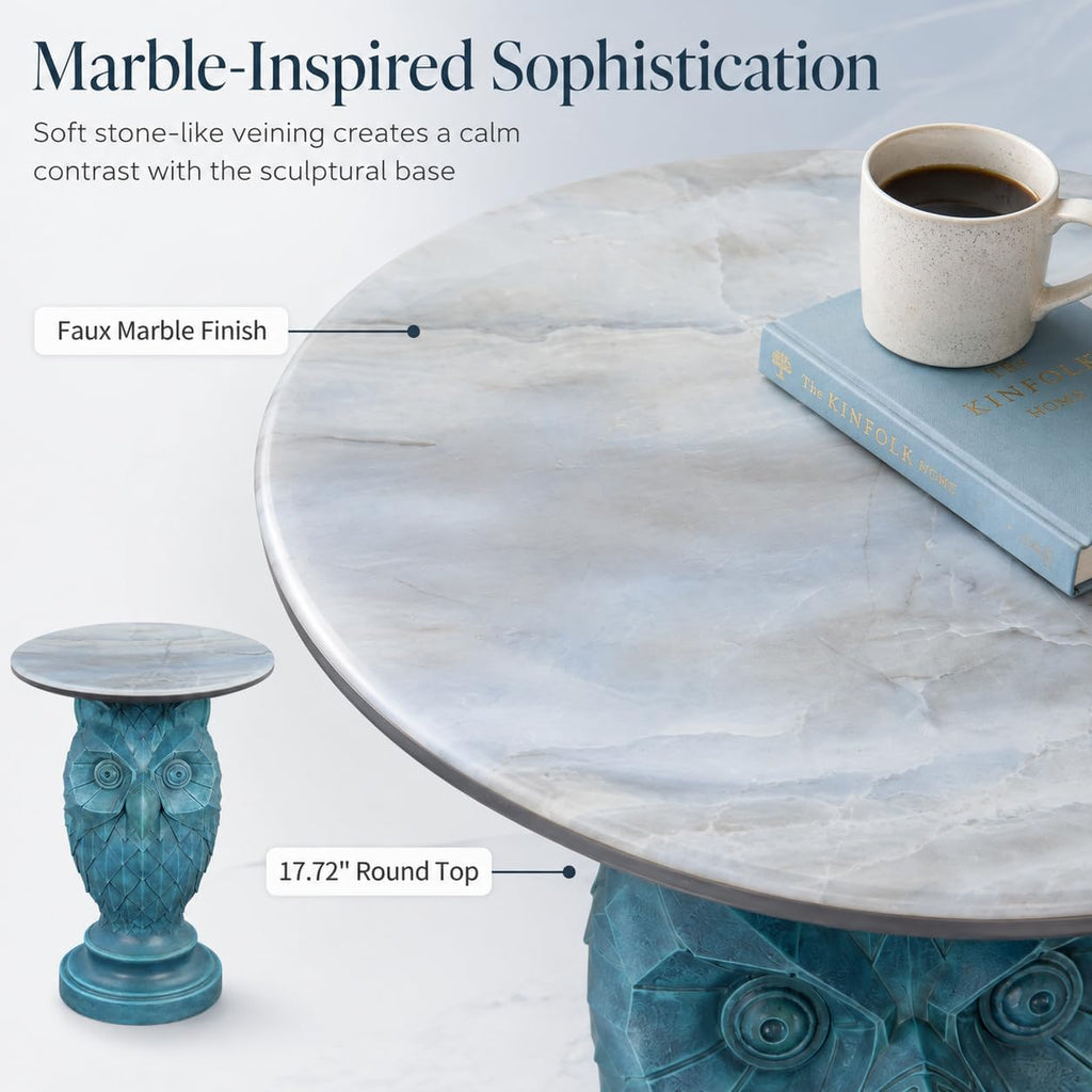 Sculptural Animal Accent Side Table