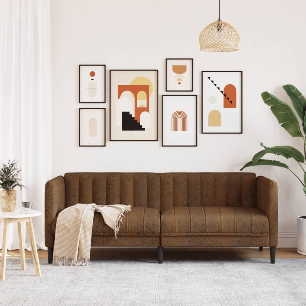 Modern Leather Sofa for Living Room