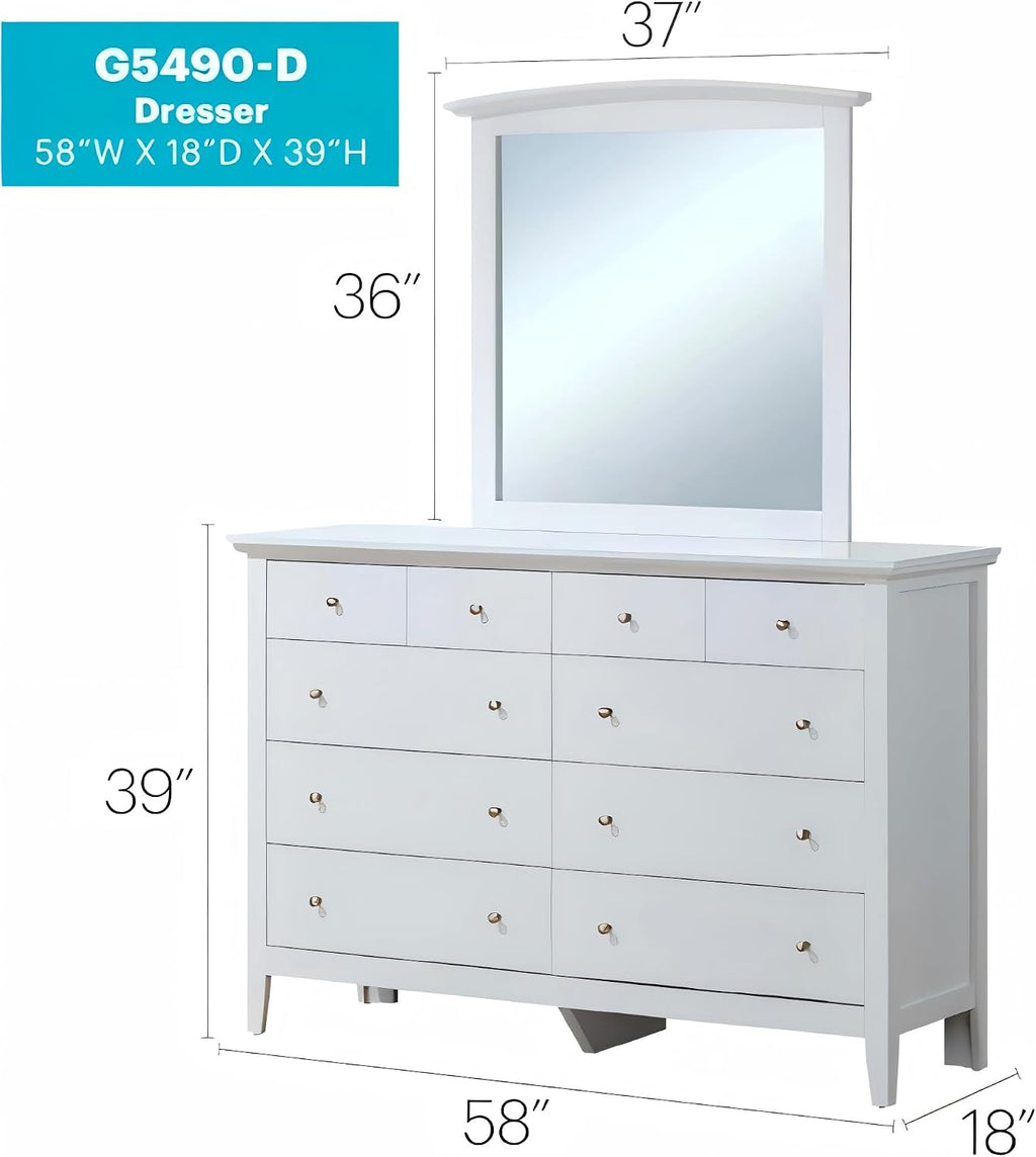 Modern Multi-Drawer Dresser