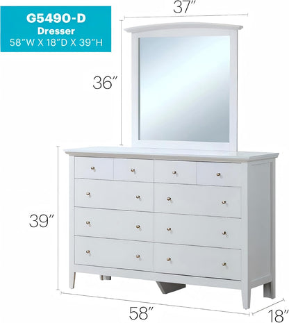 Modern Multi-Drawer Dresser