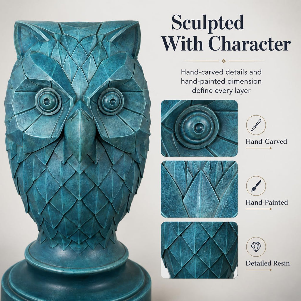 Sculptural Animal Accent Side Table