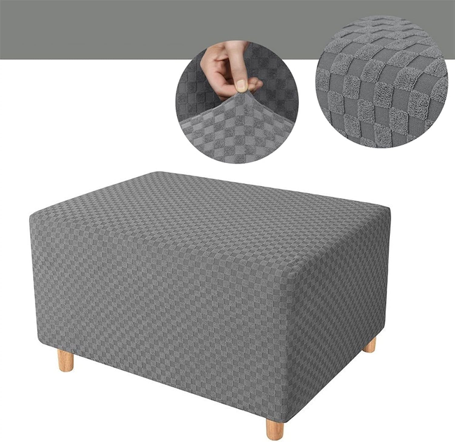 Stretch Ottoman Cover – Soft Furniture Protector