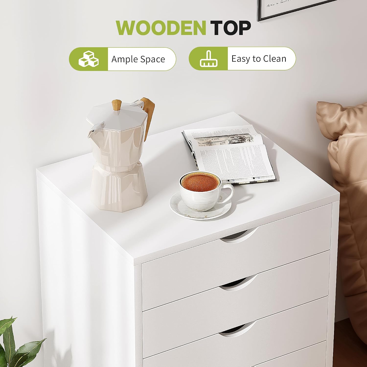 7-Drawer Storage Cabinet – Mobile Organizer