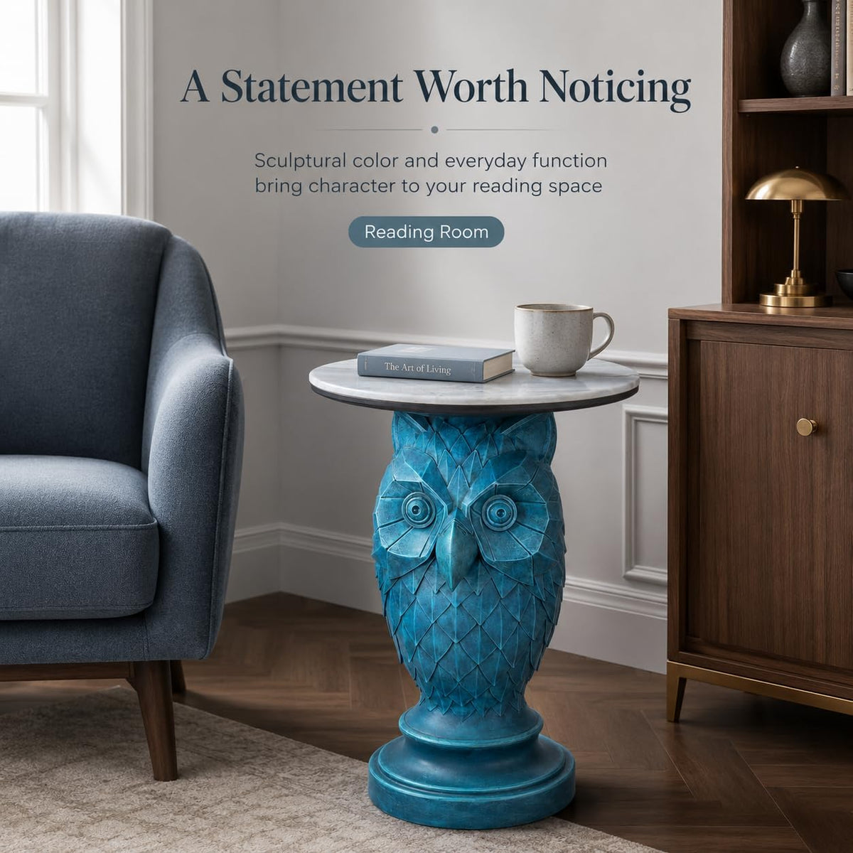 Sculptural Animal Accent Side Table