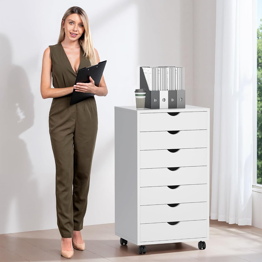 7-Drawer Storage Cabinet – Mobile Organizer
