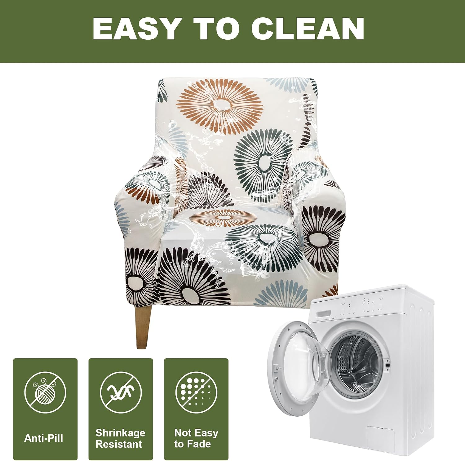 Stretch Armchair Cover – Waterproof Furniture Protector