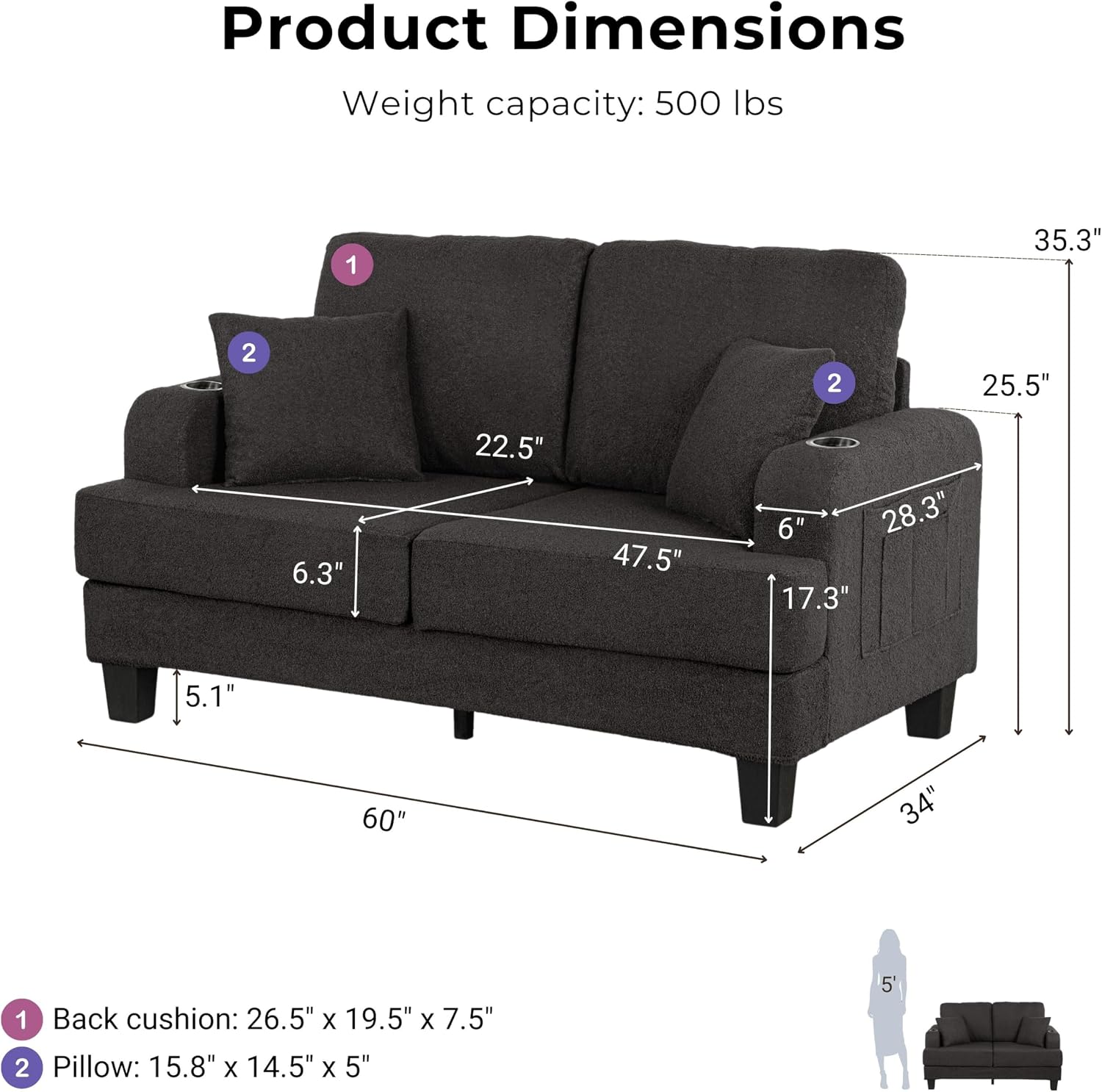 Modern Upholstered Accent Chair
